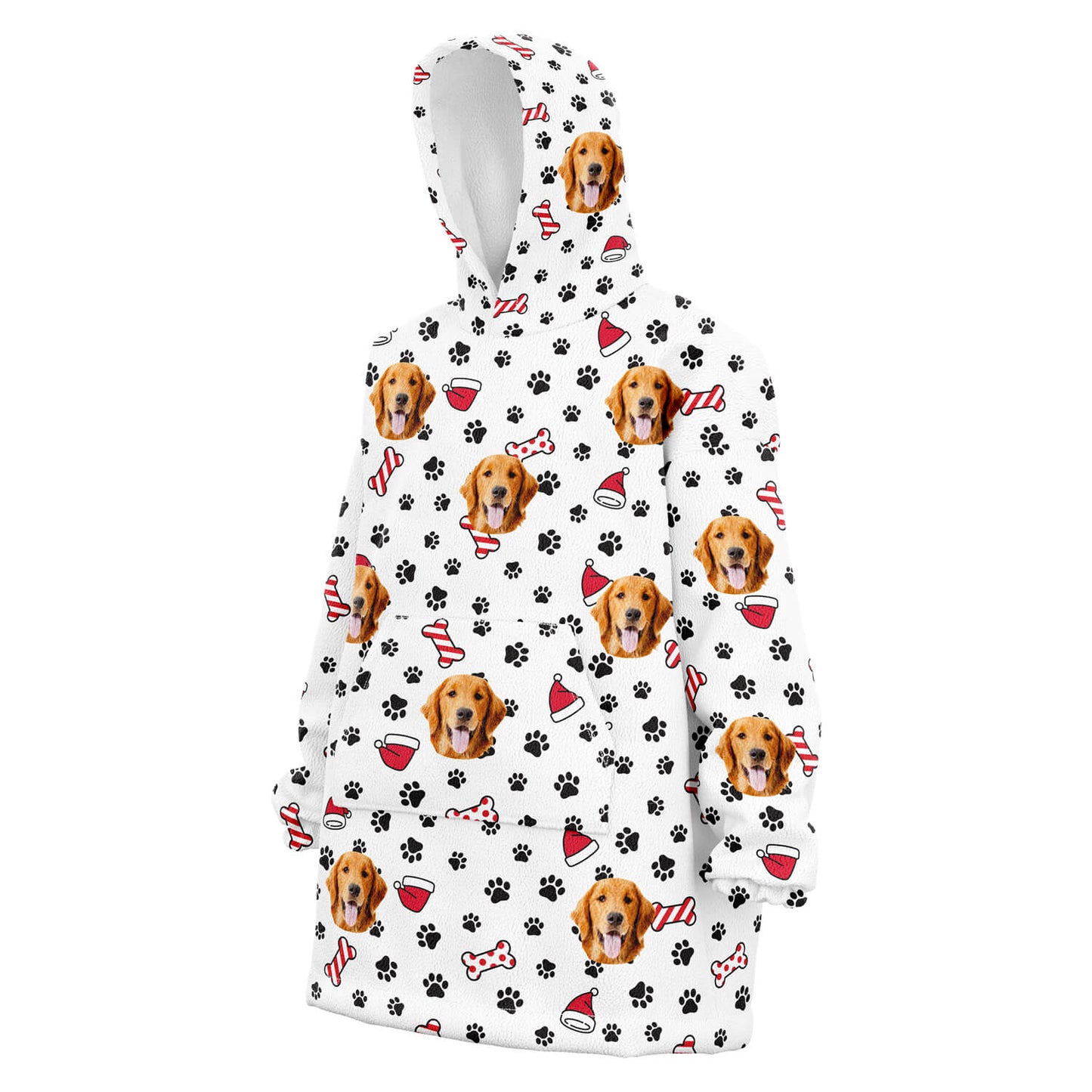 Custom Christmas Dog Hoodie