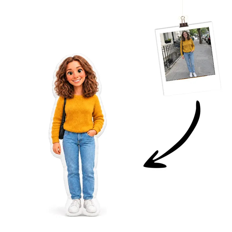 Cartoon Full Body Cushion