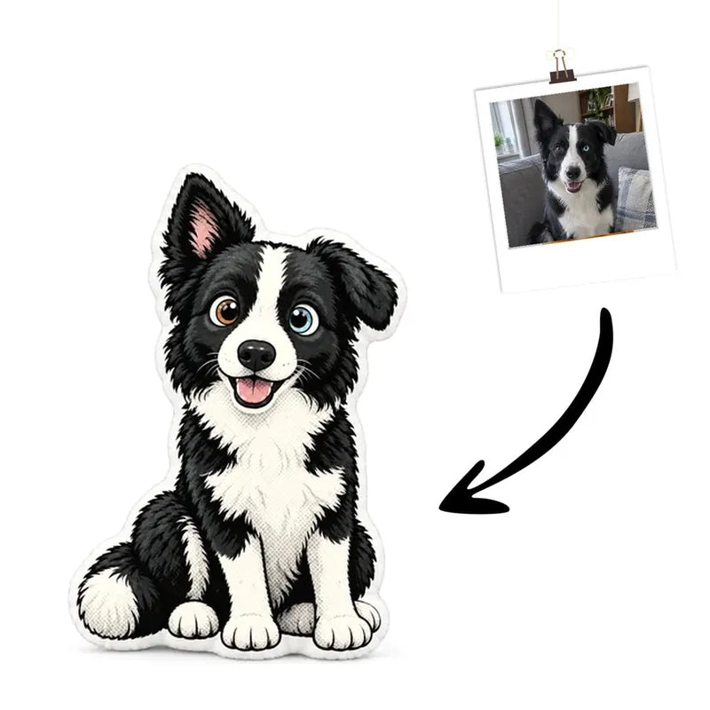 Comic Dog Cushion