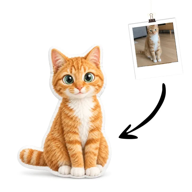 Cartoon Cat Cushion