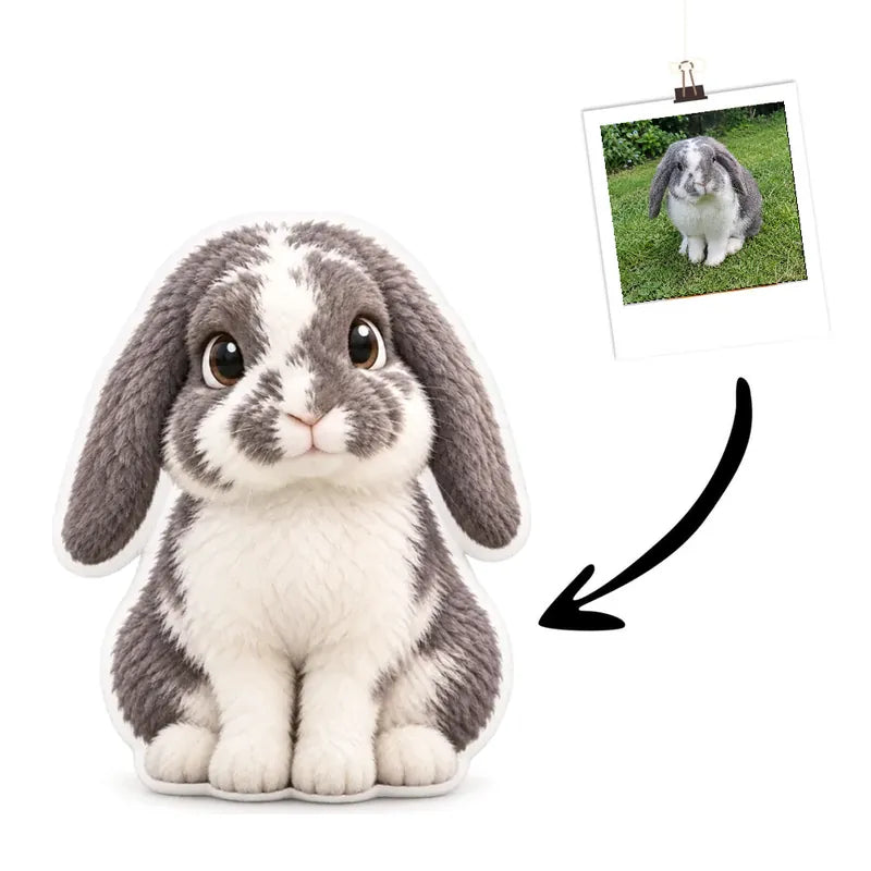 Cartoon Rabbit Cushion