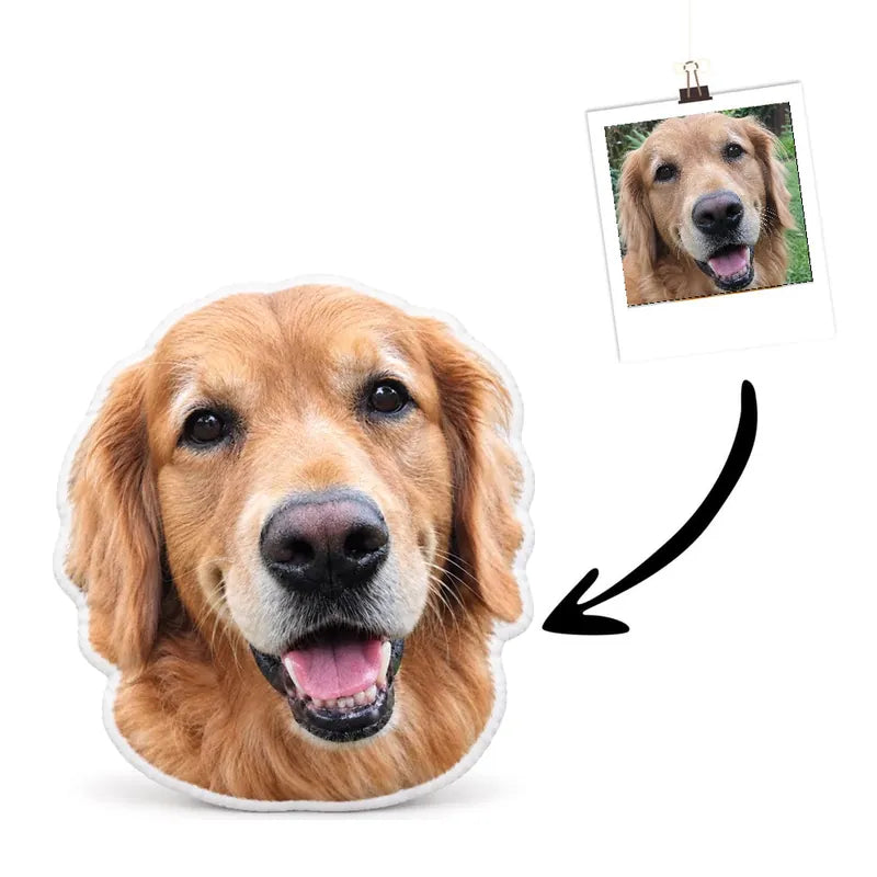 Real Photo Pet Face Cushion
