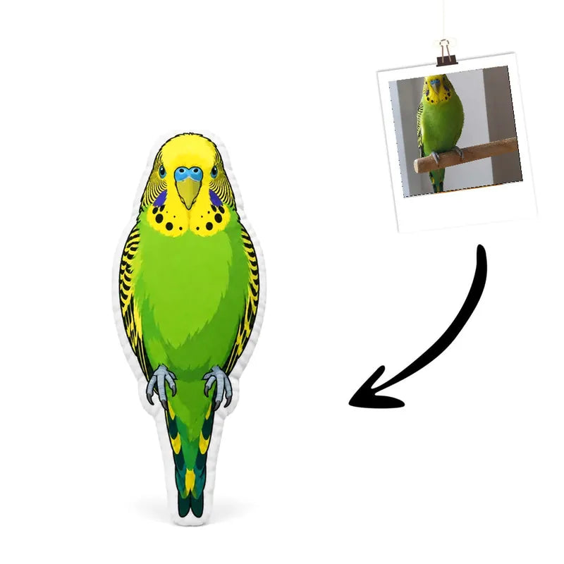 Comic Bird Cushion