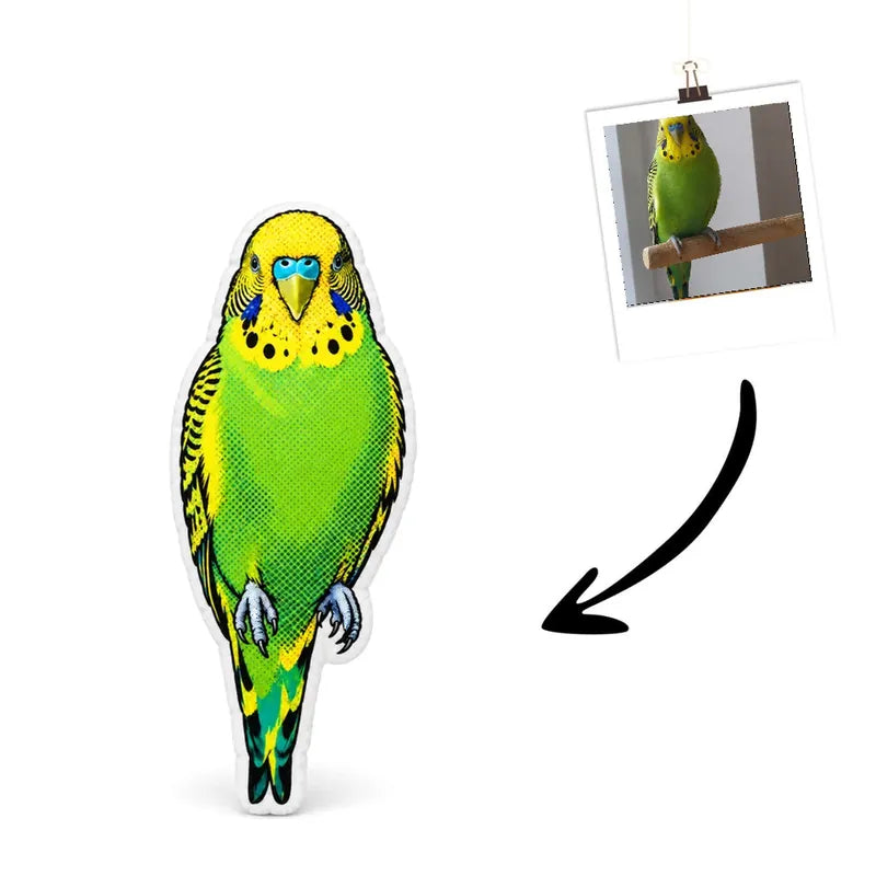 Pop Art Bird Cushion